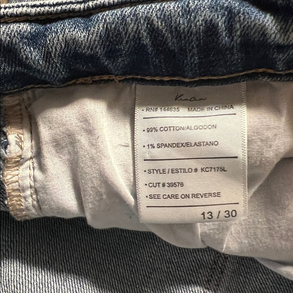 Kancan distressed cropped jeans - Picture 5 of 5
